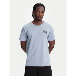 Converse Converse T-Shirt Skeleton Party 10027726-A03 Γαλάζιο Regular Fit