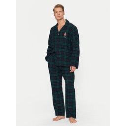 Polo Ralph Lauren Polo Ralph Lauren Pizsama 714915985002 Zöld Regular Fit