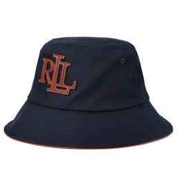 Lauren Ralph Lauren Hatt Lauren Ralph Lauren Logo Bucket 454906333002 Navy