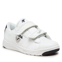 Joma Sneakersy Joma Play Jr 2122 WPLAYW2122V White/Navy