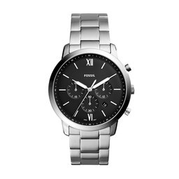 Fossil Zegarek Fossil Neutra Chrono FS5384 Silver/Silver