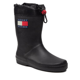 Tommy Hilfiger Guminiai batai Tommy Hilfiger Rain Boot T3X6-30766-0047 S Black 999