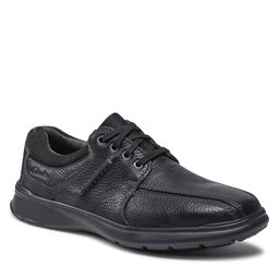 Clarks Обувки Clarks Cotrell Walk 261197257 Black Olly Leather