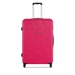 Semi Line Μεγάλη Βαλίτσα Semi Line T5918-3 Μωβ