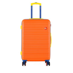 Semi Line Μεσαία Βαλίτσα Semi Line T5843-2 Πορτοκαλί