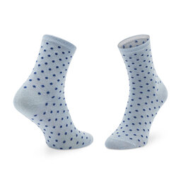 

Високі жіночі шкарпетки Pieces Sebby Glitter 17094859 Kentucky Blue, Голубий