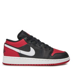 

Взуття Nike Air 1 Low 553560 066 Black/Gym Red/White, Чорний