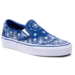 Vans Гуменки Vans Classic Slip-On VN0A33TB42U1 (Bandana)True Bl/True Wht