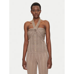 Marciano Guess Marciano Guess Marškinėliai 5GGR16 5811Z Smėlio Slim Fit