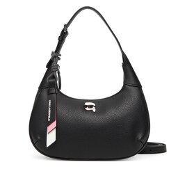 KARL LAGERFELD Ročna torba KARL LAGERFELD A3W30107 Črna