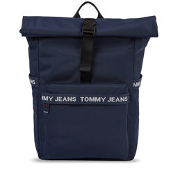 Tommy Jeans Hátizsák Tommy Jeans Essential Rolltop AM0AM11515 Sötétkék