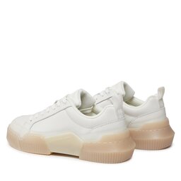 

Снікерcи Calvin Klein Jeans Chunky Cupsole 2.0 Lth In Lum YW0YW01313 Bright White/Creamy White 02Y, Бежевий