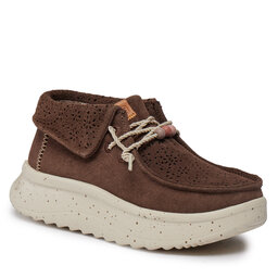 Hey Dude Lågskor Hey Dude Wendy Peak Fold Boot Suede 40256-204 Cocoa