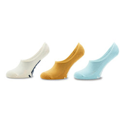 Vans Sada 3 párů pánských ponožek Vans Mn Classic Super No Show (6.5-9, 3pk) VN000XS9G4O1 Narcissus