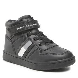 Tommy Hilfiger Sneakers Tommy Hilfiger High Top Lace-Up T3B9-32476-1351 S Black 999