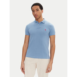 Polo Ralph Lauren Polo Ralph Lauren Polo marškinėliai 710536856444 Žydra Slim Fit