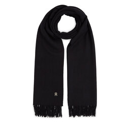Tommy Hilfiger Κασκόλ Tommy Hilfiger Limitless Chic Wool Scarf AW0AW15349 Black BDS