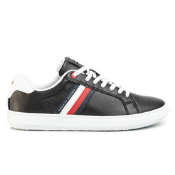

Снікерcи Tommy Hilfiger Essential Leather Cupsole FM0FM02668 Black BDS, Чорний