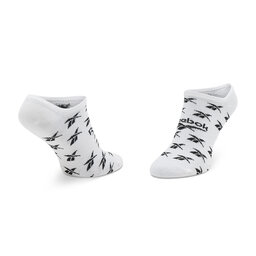 

Набір 3 пар низьких шкарпеток unisex Reebok Cl Fo Invisible Sock 3P GG6678 White/Lgsogr/White, Білий