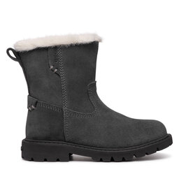 Geox Kozačky Geox J Shaylax Girl Wpf J46EYA 00022 C9002 S Šedá