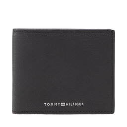 Tommy Hilfiger Portofel Mare pentru Bărbați Tommy Hilfiger Business Leather Cc And Coin AM0AM10243 BDS