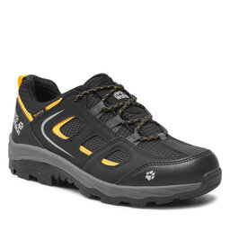 Jack Wolfskin Trekingová obuv Jack Wolfskin Vojo Texapore Low K 4042191 Black/Burly Yellow