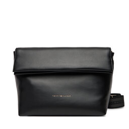 Tommy Hilfiger Borsetta Tommy Hilfiger Th Logotape AW0AW17692 Nero