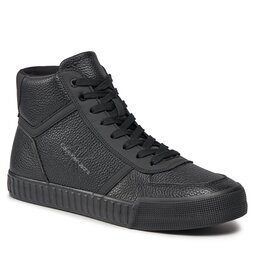 Calvin Klein Jeans Laisvalaikio batai Calvin Klein Jeans Skater Vulc Mid Lth YM0YM00809 Triple Black 0GT
