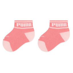 

Набір 2 пар високих дитячих шкарпеток Puma Baby Wording Sock 2P 935479 Pink 02, Рожевий