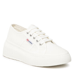 Superga Сникърси Superga 2287 Bubble S00DQS0 Full White Avorio AC6