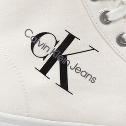 

Снікерcи Calvin Klein Jeans Vulcanized Flatform Mid Cut YW0YW00646 Bright White YAF, Білий