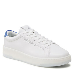 KARL LAGERFELD Laisvalaikio batai KARL LAGERFELD KL51515 White Lthr W/Blue