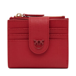 PINKO Mały Portfel Damski PINKO Multi Purpose Wallet PE 25 PCPL 103610 A29P Czerwony