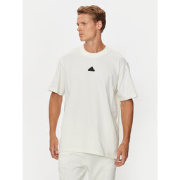 adidas adidas Póló Brand Love IX1321 Fehér Loose Fit