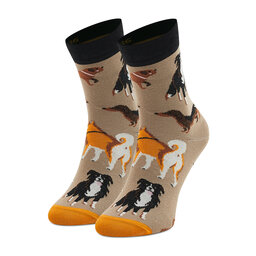 Cup of Sox Κάλτσες Ψηλές Unisex Cup of Sox Dogs Καφέ