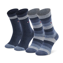 Tommy Hilfiger Vaikiškų ilgų kojinių komplektas (2 poros) Tommy Hilfiger 354009001 Jeans 356