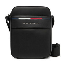 Tommy Hilfiger Válltáska Tommy Hilfiger Th Foundation Mini Reporter AM0AM13196 Fekete