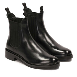 Kazar Kotníková obuv s elastickým prvkem Kazar Attra 84330-27-00 Black