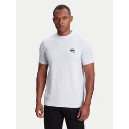KARL LAGERFELD KARL LAGERFELD Póló 755710 553224 Türkizkék Slim Fit