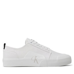 

Кеди Calvin Klein Jeans Skater Vulc Low Laceup Badge YM0YM00598 White/Black 0K4, Білий