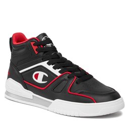 

Снікерcи Champion Mid Cut Shoe 3 Point Mid S22119-KK002 Nbk/Wht/Red, Чорний
