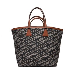 KARL LAGERFELD Torbica KARL LAGERFELD 231W3027 Black/Brandy A925