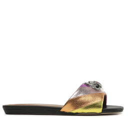 Kurt Geiger Klapki Kurt Geiger Kensington Flat Sandal 8496169109 Kolorowy
