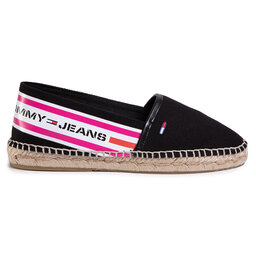 

Еспадрильї Tommy Jeans Chunky Tape Espadrille EN0EN00817 Black BDS, Чорний