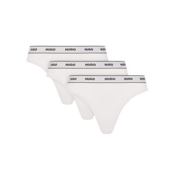 HUGO HUGO 3er-Set Stringtangas 50480150 Weiß