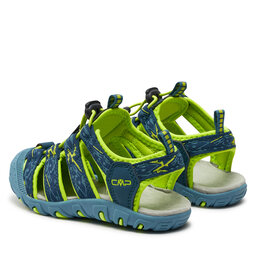 

Босоніжки CMP Kids Sahiph Hiking Sandal 30Q9524 Maiolica-Lime 37MR, Cиній