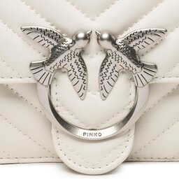

Сумка Pinko Love Icon Mini Dc 100074 A0GK White Z14O, Білий