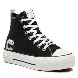 KARL LAGERFELD Bambas KARL LAGERFELD KL60450N Black Canvas