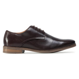 

Туфлі Clarks Stanford Walk 261538867 Dark Brown Leather, Коричневий