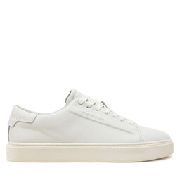 Calvin Klein Sneakersy Calvin Klein Low Top Lace Up Lth HM0HM01516 Biały